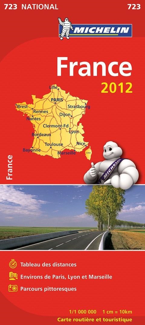 MAPA NATIONAL FRANCIA ATLAS  (FORMATO MAPA) | 9782067171602 | VARIOS AUTORES