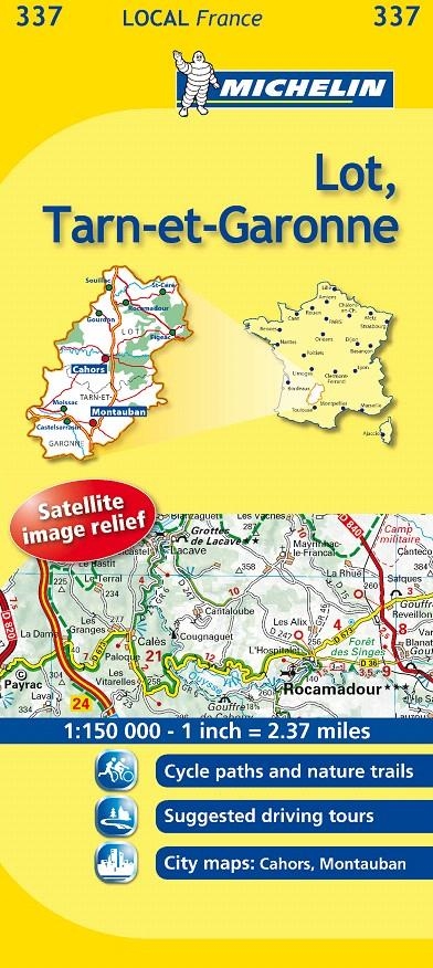 MAPA LOCAL LOT, TARN-ET-GARONNE | 9782067133914 | VARIOS AUTORES