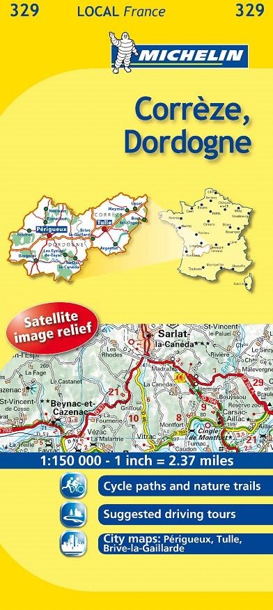 MAPA LOCAL CORRÈZE, DORDOGNE | 9782067133839 | VARIOS AUTORES