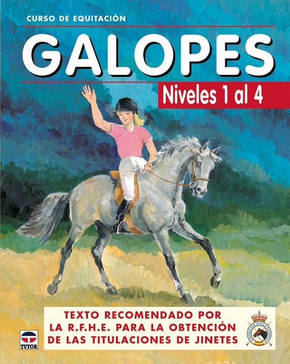 CURSO DE EQUITACIÓN. GALOPES. NIVELES 1 AL 4 | 9788479025618 | LOS AUTORES DE GALOPES