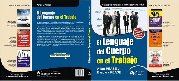 EL LENGUAJE DEL CUERPO EN EL TRABAJO | 9788497353830 | PEASE, ALLAN/PEASE, BARBARA