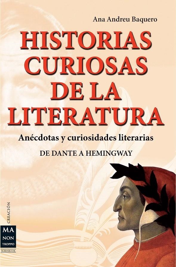 HISTORIAS CURIOSAS DE LA LITERATURA | 9788415256304 | BAQUERO, ANA ANDREU