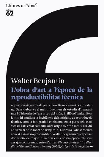 L'OBRA D'ART A L'ÈPOCA DE LA SEVA REPRODUCTIBILITAT TÈCNICA. | 9788429767476 | WALTER BENJAMIN