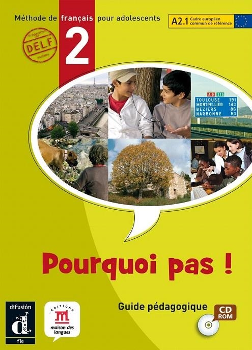 POURQUOI PAS! 2 CD-ROM, GUÍA DEL PROFESOR | 9788484434139 | LIONS-OLIVIÉRI, MARIE-LAURE