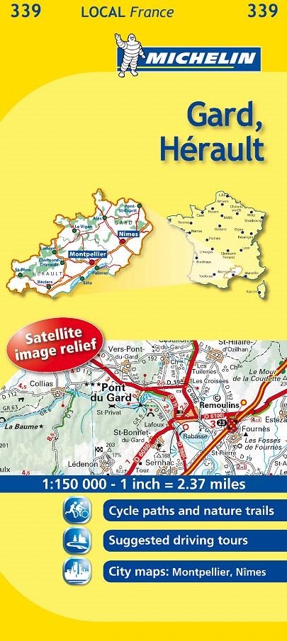 MAPA LOCAL GARD, HÉRAULT | 9782067133938 | VARIOS AUTORES