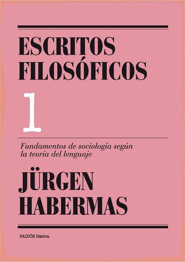 FUNDAMENTOS DE LA SOCIOLOGÍA SEGÚN LA TEORÍA DEL LENGUAJE | 9788449326073 | JÜRGEN HABERMAS