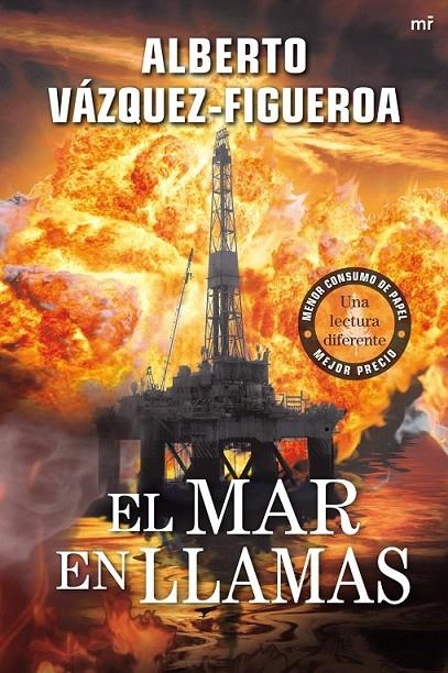 EL MAR EN LLAMAS | 9788427036987 | ALBERTO VÁZQUEZ-FIGUEROA