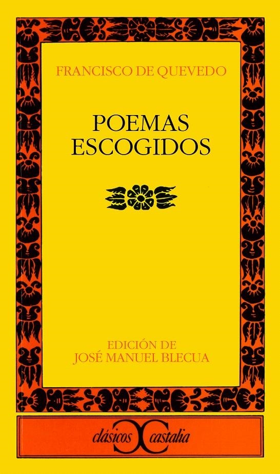 POEMAS ESCOGIDOS | 9788470391668 | QUEVEDO, FRANCISCO DE