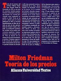 TEORÍA DE LOS PRECIOS | 9788420680545 | FRIEDMAN, MILTON