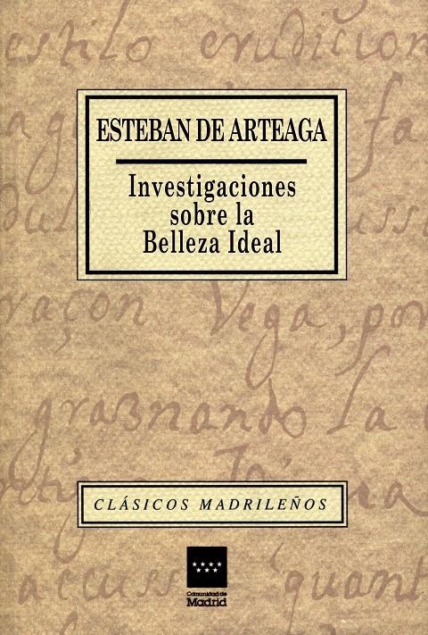 INVESTIGACIONES SOBRE LA BELLEZA IDEAL | 9788445106990 | ARTEAGA, ESTEBAN DE