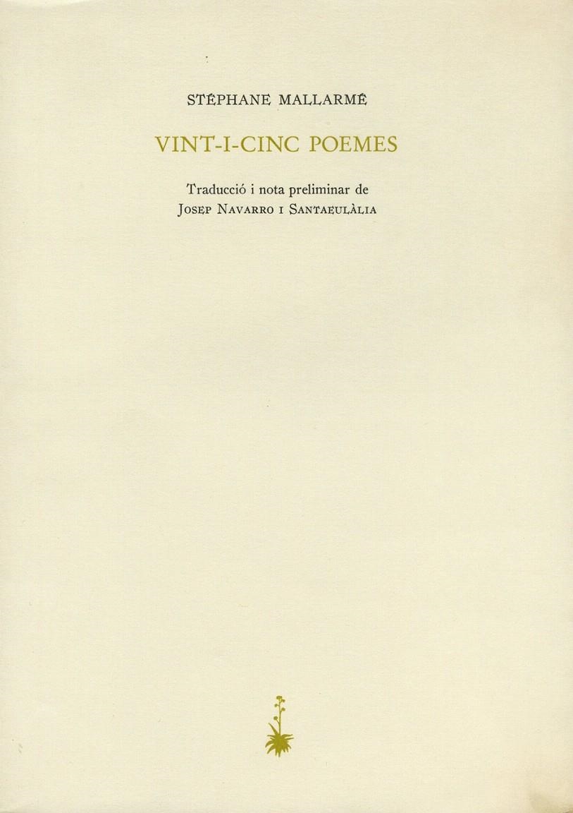 VINT-I-CINC POEMES | 9788485704880 | MALLARMÉ, STÉPHANE