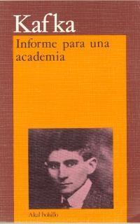 INFORME PARA UNA ACADEMIA Y OTROS RELATOS | 9788476000564 | KAFKA, FRANZ