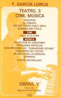 OBRAS V. TEATRO 3. CINE. MÚSICA | 9788476007044 | GARCÍA LORCA, FEDERICO