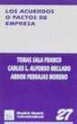 LOS ACUERDOS O PACTOS DE EMPRESA | 9788480023139 | TOMÁS SALA FRANCO/CARLOS L. ALFONSO MELLADO/ABDÓN PEDRAJAS MORENO