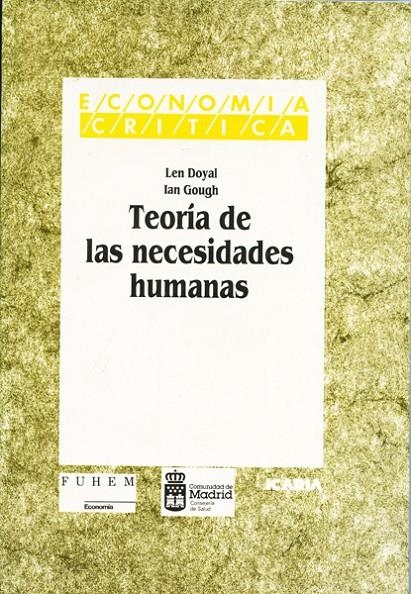 TEORIA DE LAS NECESIDADES HUMANAS | 9788474262186 | DOYLAN-GOUCH