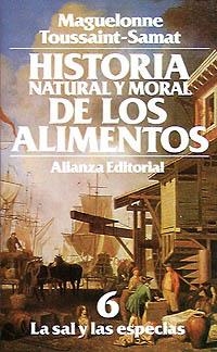 HISTORIA NATURAL Y MORAL DE LOS ALIMENTOS | 9788420605333 | TOUSSAINT-SAMAT, MAGUELONNE