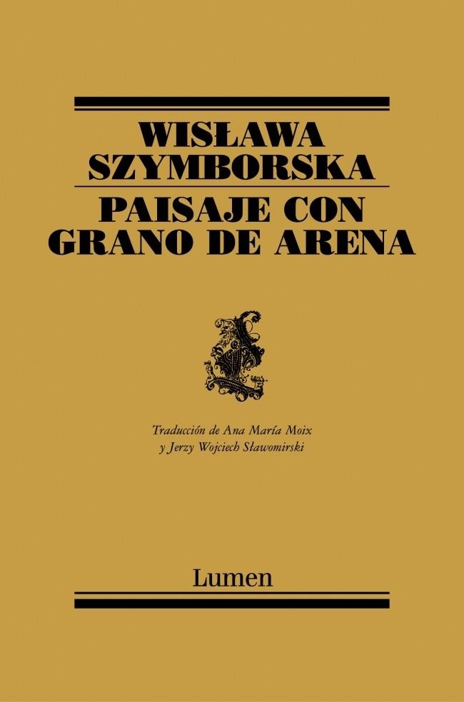 PAISAJE CON GRANO DE ARENA | 9788426427953 | SZYMBORSKA,WISLAWA