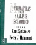 MATEMÁTICAS PARA EL ANÁLISIS ECONÓMICO | 9780132406154 | SYDASAETER, KNÜIT/HAMMOND, PETER