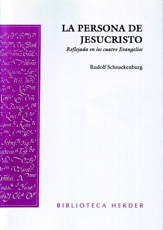 LA PERSONA DE JESUCRISTO | 9788425420214 | SCHNACKENBURG, RUDOLF