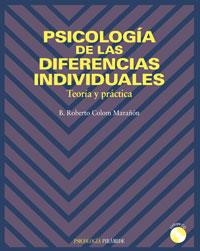 PSICOLOGÍA DE LAS DIFERENCIAS INDIVIDUALES | 9788436812190 | COLOM MARAÑÓN, ROBERTO