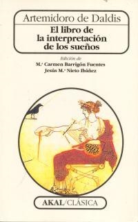 EL LIBRO DE LA INTERPRETACIÓN DE LOS SUEÑOS | 9788446010128 | ARTEMIDORO DE DALDIS