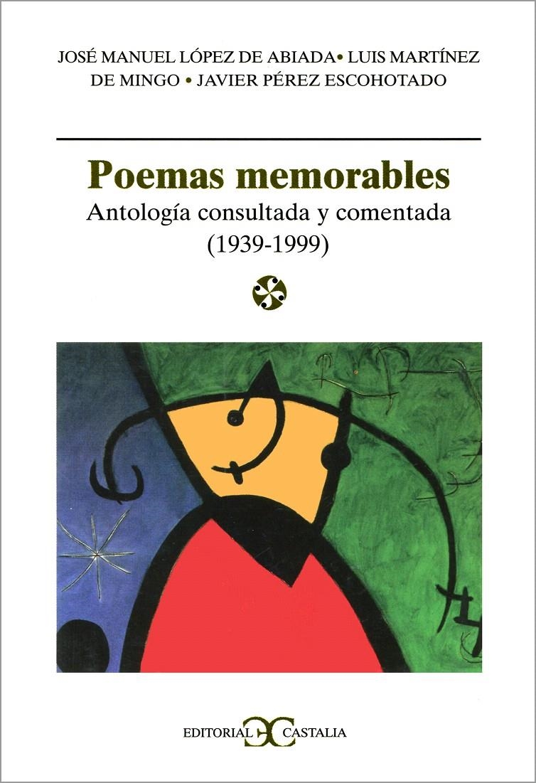 POEMAS MEMORABLES | 9788470398001 | VARIOS AUTORES