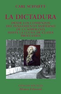 LA DICTADURA | 9788420629278 | SCHMITT, CARL