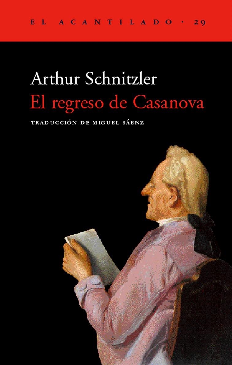 EL REGRESO DE CASANOVA | 9788495359186 | SCHNITZLER, ARTHUR