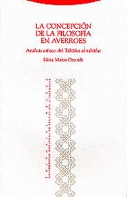 LA CONCEPCIÓN DE LA FILOSOFÍA EN AVERROES | 9788481644265 | MAIZA OZCOIDI, IDOIA