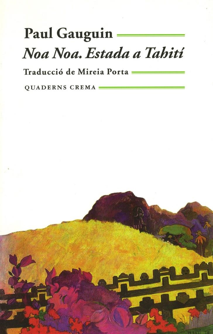 NOA NOA. ESTADA A TAHITÍ | 9788477273400 | GAUGUIN, PAUL