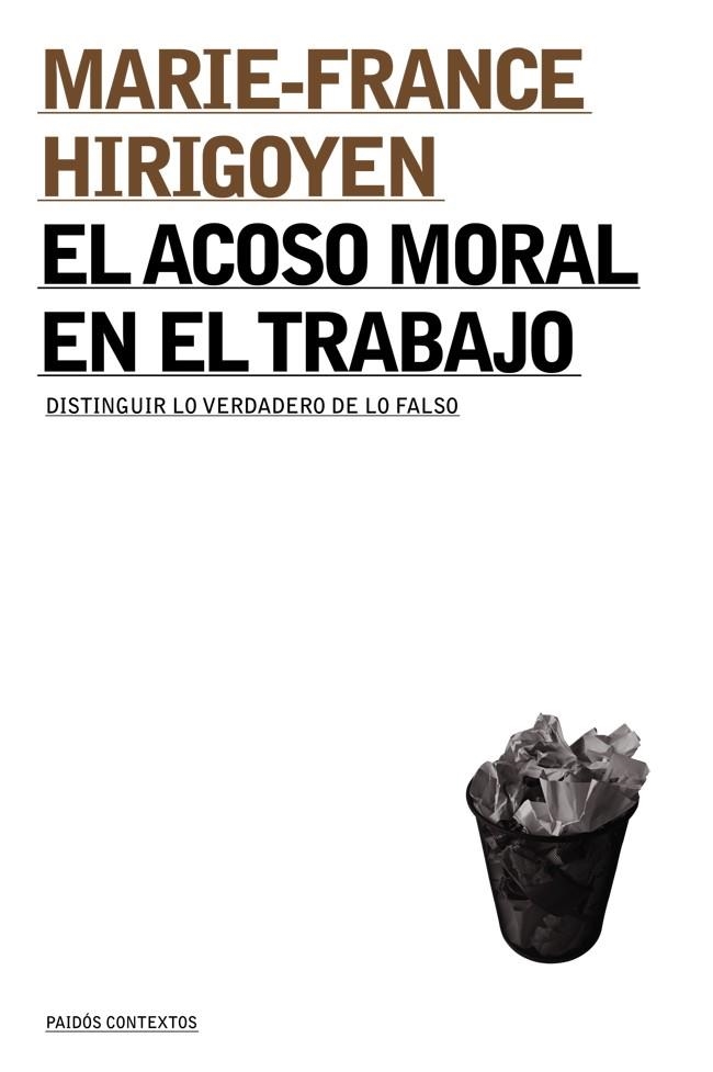 EL ACOSO MORAL EN EL TRABAJO | 9788449311222 | MARIE-FRANCE HIRIGOYEN