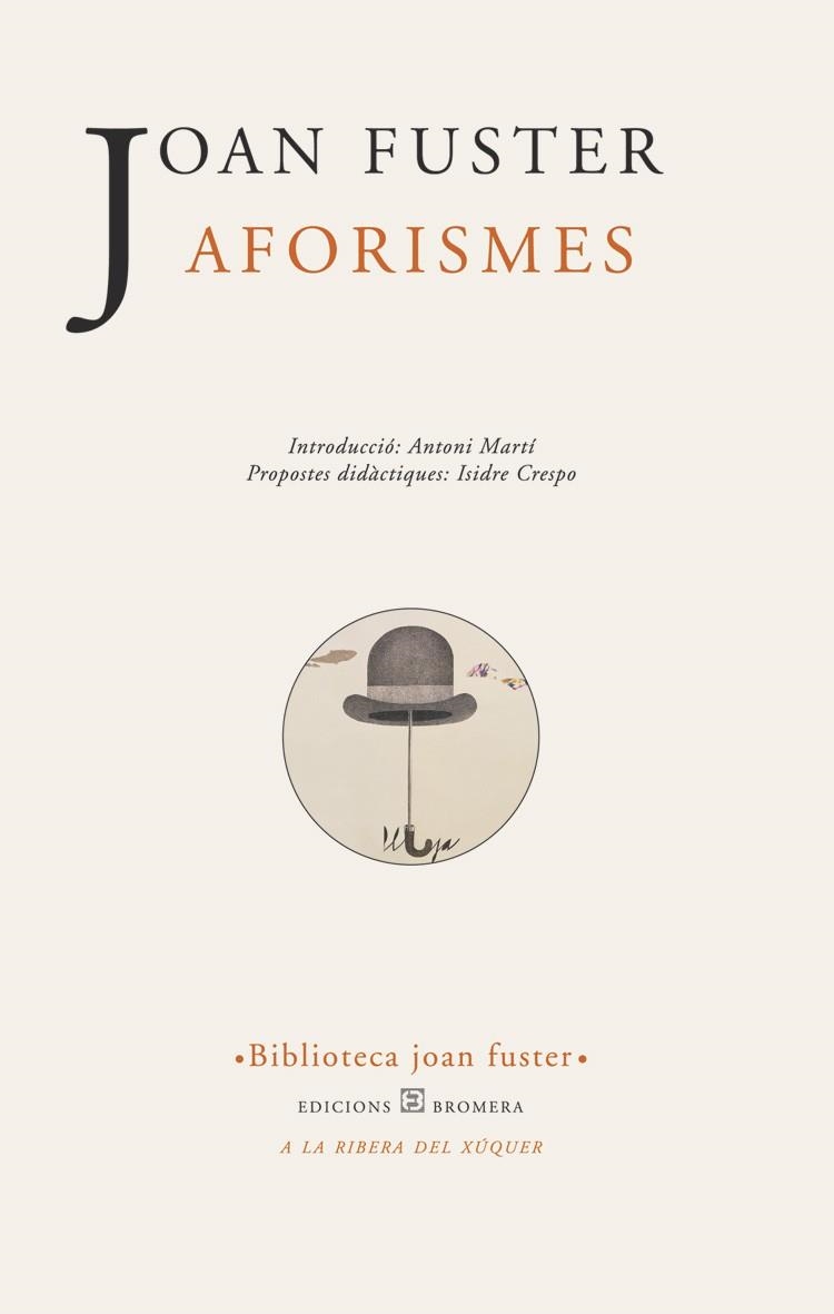 AFORISMES | 9788476605554 | JOAN FUSTER