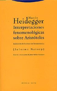 INTERPRETACIONES FENOMENOLÓGICAS SOBRE ARISTÓTELES | 9788481645521 | HEIDEGGER, MARTIN