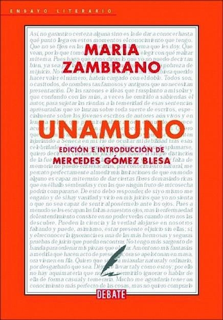 UNAMUNO | 9788483069707 | ZAMBRANO,MARIA