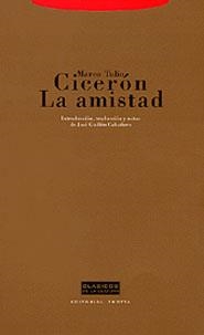 LA AMISTAD | 9788481645712 | CICERÓN, MARCO TULIO