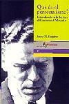 QUÈ ÉS EL PERSONALISME? INTRODUCCIÓ A LA LECTURA D'EMMANUEL MOUNIER | 9788473067584 | JOSEP MARIA ESQUIROL