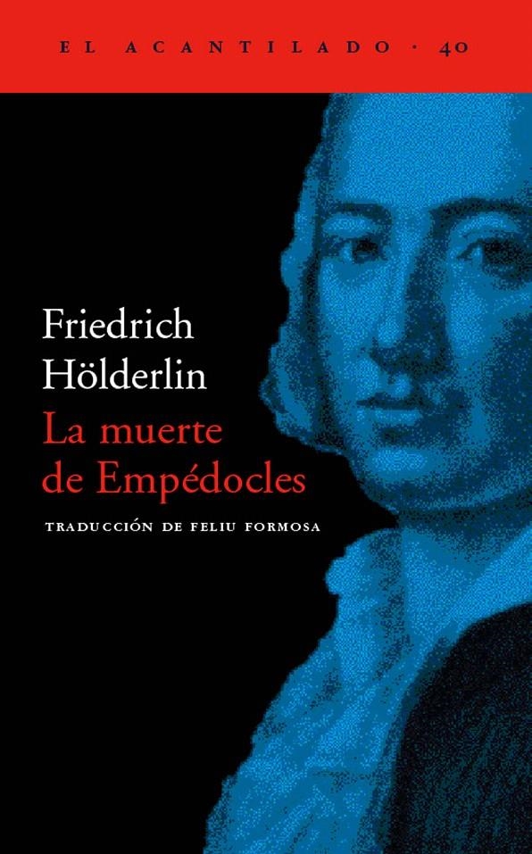 LA MUERTE DE EMPÉDOCLES | 9788495359322 | HÖLDERLIN, FRIEDRICH