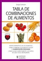 TABLA DE COMBINACIONES DE ALIMENTOS | 9788425514166 | CARLSSON, SONJA