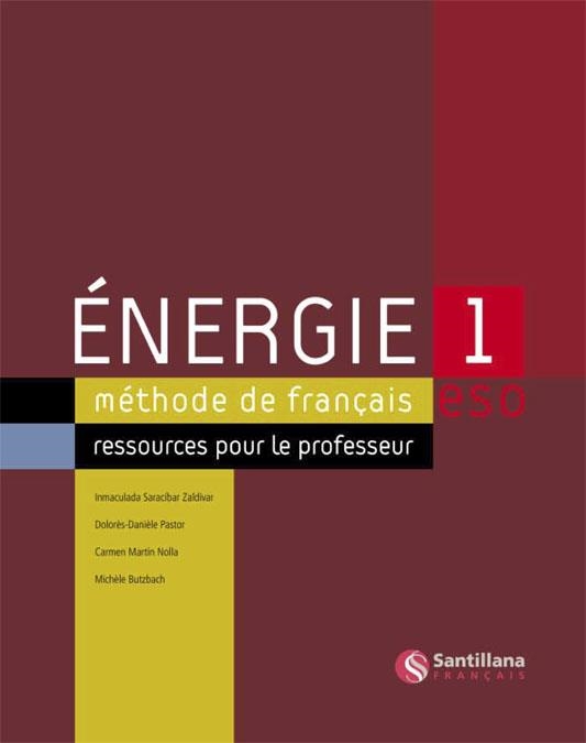 ENERGIE 1 LIVRE PROFESSEUR | 9788429494242 | MARTIN NOLLA, CARMEN/BUTZBACH WILLIOT, MICHELE/PASTOR, DOLORES-DANIELE/SARACIBAR ZALDIBAR, INMACULAD