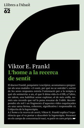 L'HOME A LA RECERCA DE SENTIT. | 9788429755824 | VIKTOR E. FRANKL