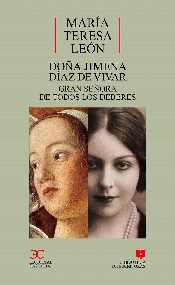 DOÑA JIMENA DÍAZ DE VIVAR | 9788497400978 | LEÓN, MARÍA TERESA