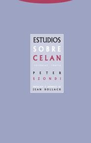 ESTUDIOS SOBRE CELAN | 9788481646771 | SZONDI, PETER