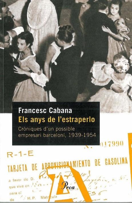 ELS ANYS DE L'ESTRAPERLO. | 9788484378198 | FRANCESC CABANA