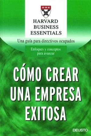 CÓMO CREAR UNA EMPRESA EXITOSA | 9788423423255 | AA. VV.