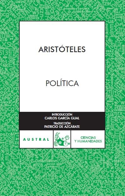 POLÍTICA | 9788467023831 | ARISTÓTELES