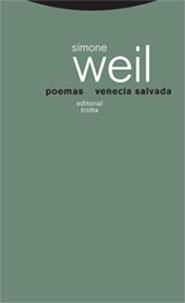 POEMAS SEGUIDO DE VENECIA SALVADA | 9788481648553 | WEIL, SIMONE