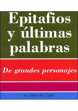 EPITAFIOS Y ULTIMAS PALABRAS -12- | 9788496194588