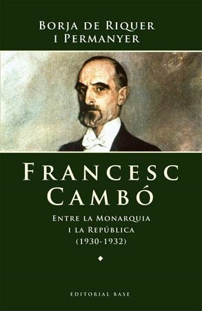 FRANCESC CAMBÓ | 9788485031832 | DE RIQUER I PERMANYER, BORJE