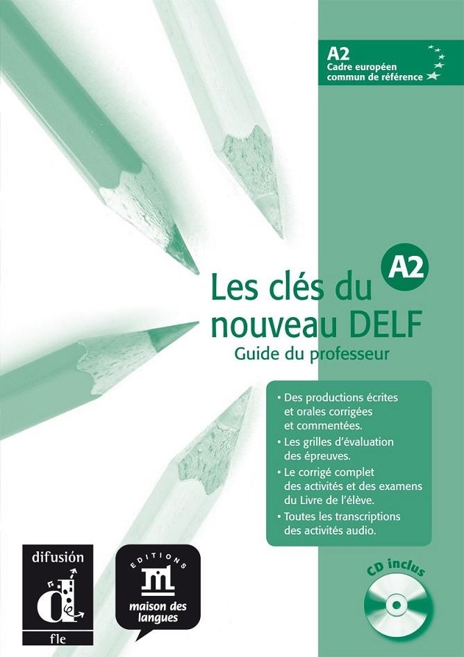 LES CLÉS DU NOUVEAU DELF A2 PROFESOR + CD | 9788484433552 | GODARD, EMMANUEL/LIRIA, PHILIPPE/SIGÉ, JEAN-PAUL