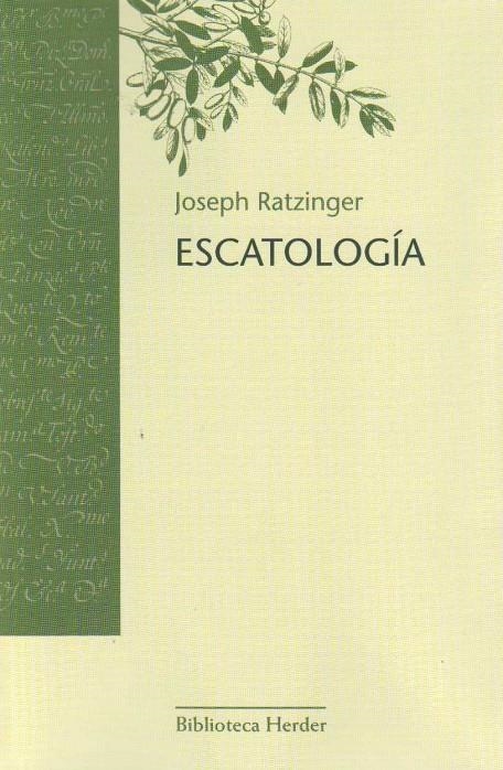 ESCATOLOGÍA | 9788425425196 | RATZINGER, JOSEPH